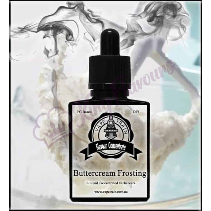 Vape Train Vanilla Buttercream Frosting